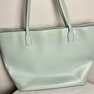 Kate Spade Mint Green Tote Bag